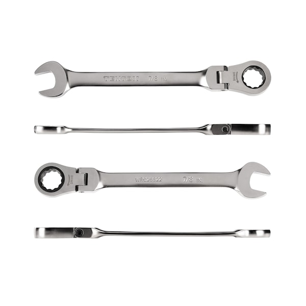 7/8 Inch Flex Head 12-Point Ratcheting Combination Wrench